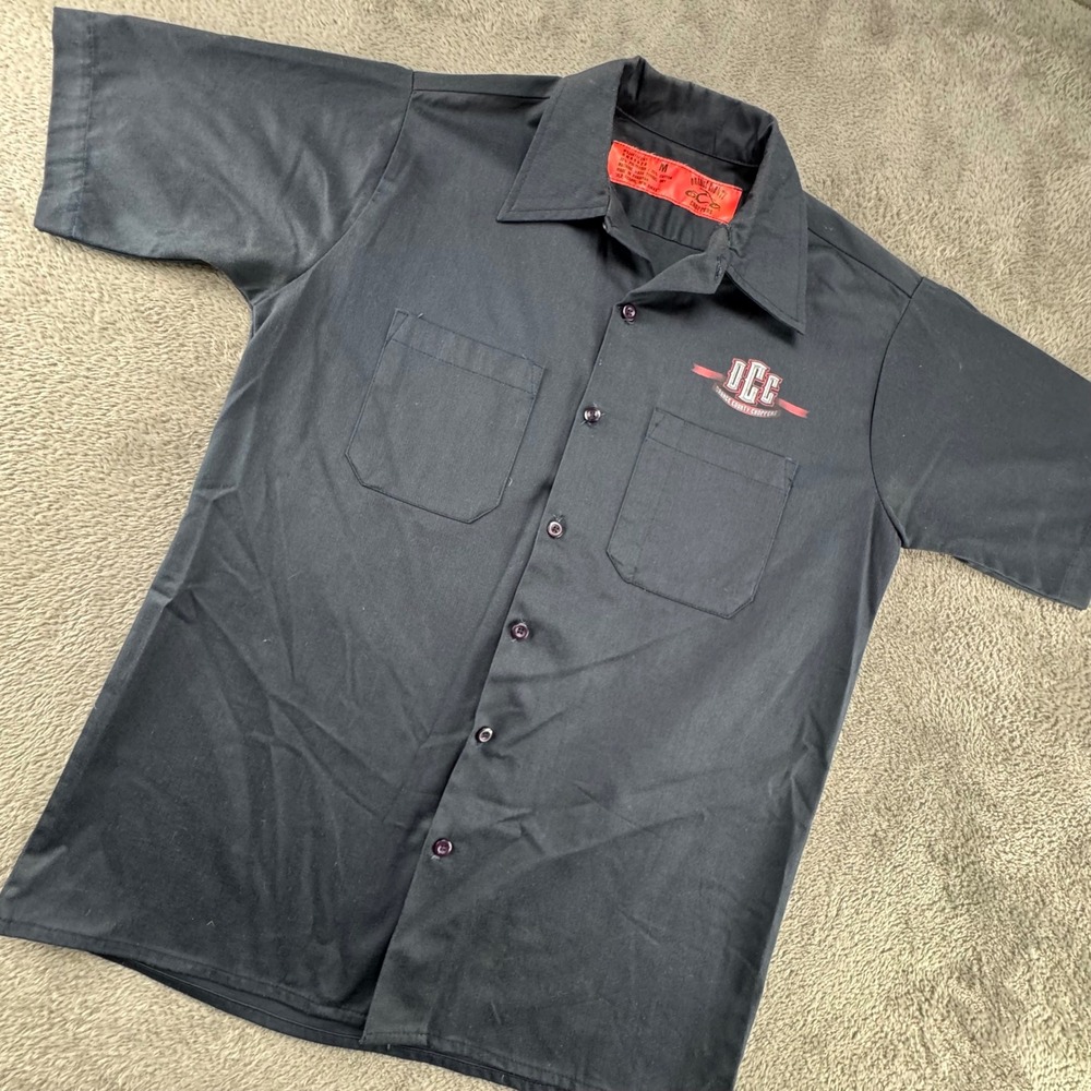 Orange County‎ Choppers Work Shirt Mens M Black Excellent 2003 Vintage Graphic